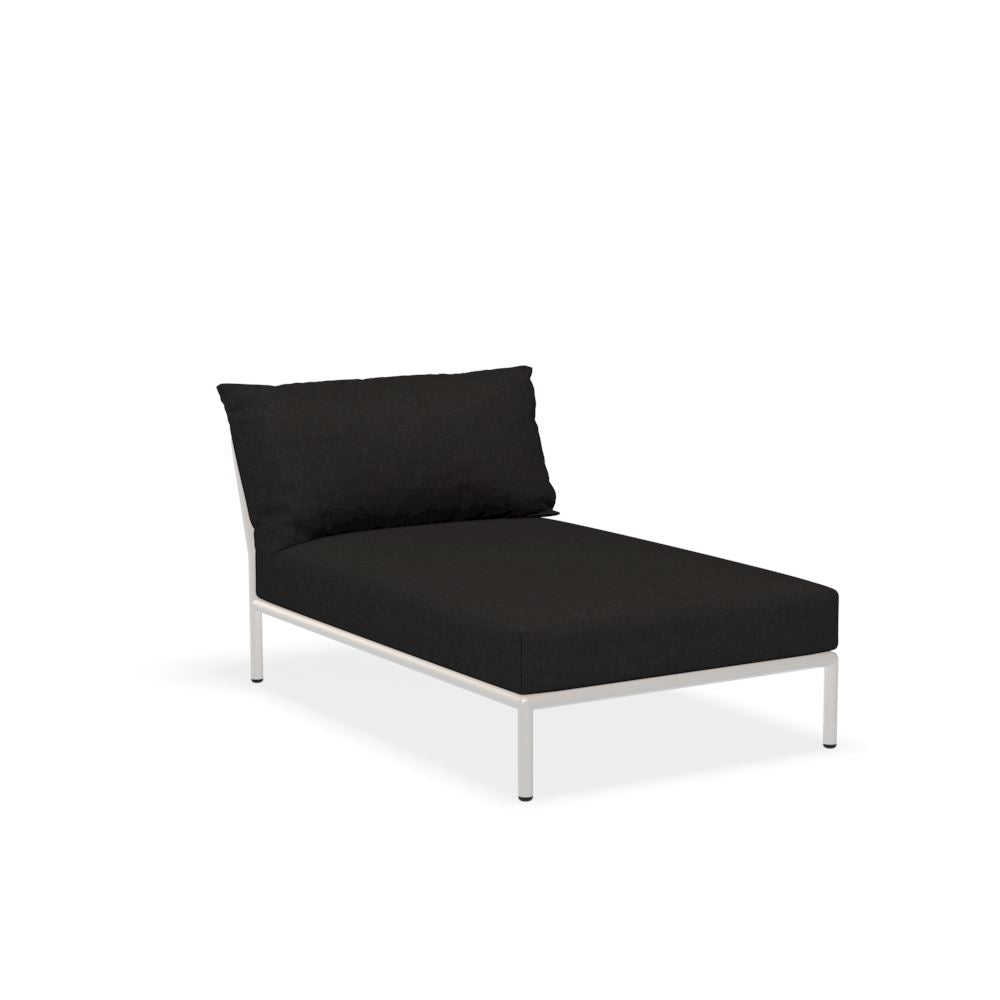 Houe Level 2 Chaise longue Structure Muted white - Coussins Char