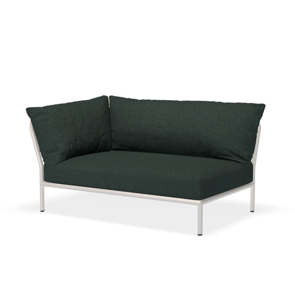 Houe Level 2 Corner left Structure Muted white - Coussins Alpine