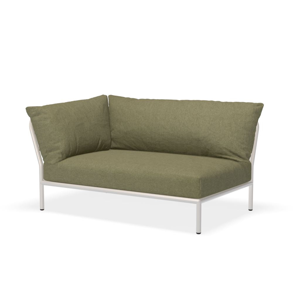 Houe Level 2 Corner left Structure Muted white - Coussins Leaf