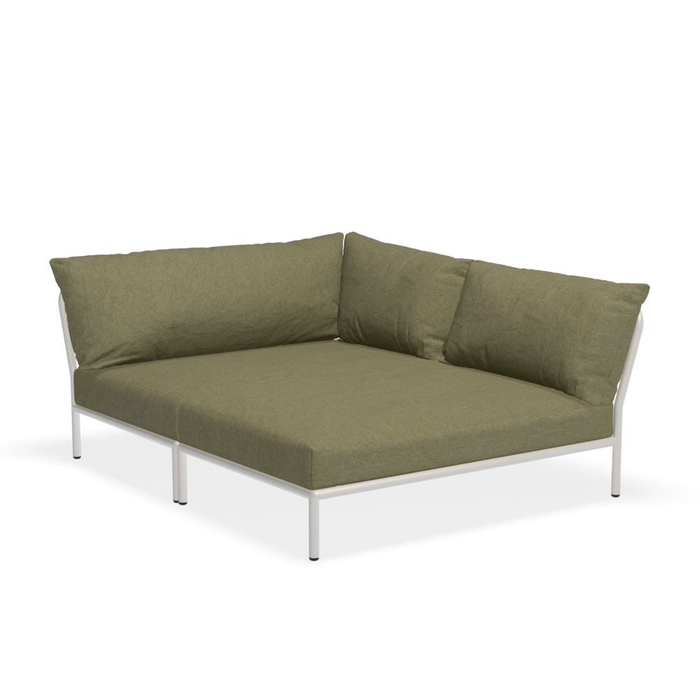 Houe Level 2 Cozy Corner right Structure Muted white - Coussins Leaf