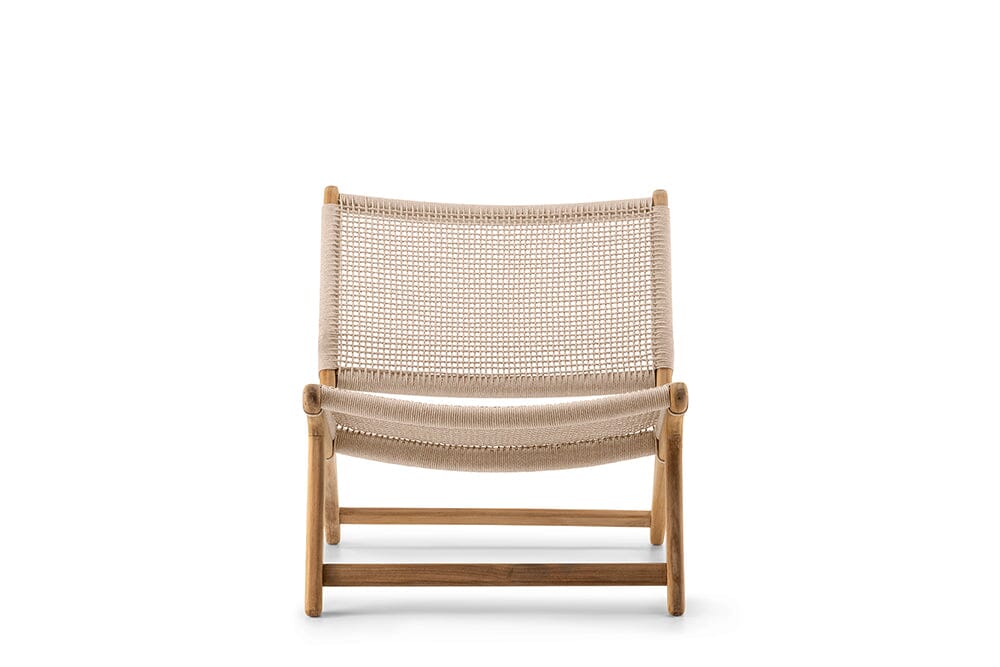 Hunn Beja Chaise Basse Teck