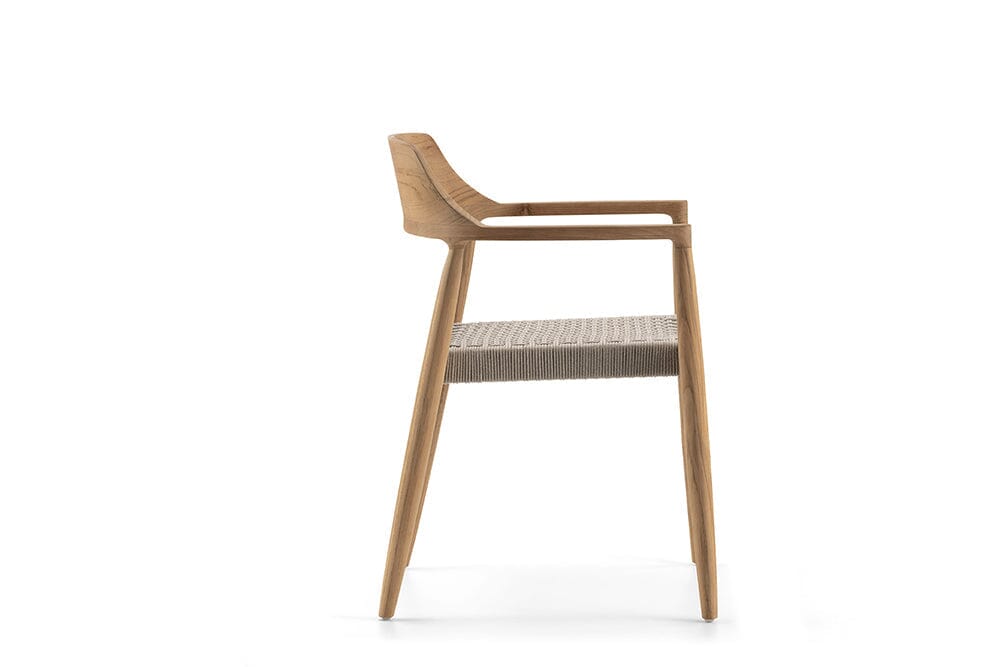 Hunn Colares Fauteuil repas Teck