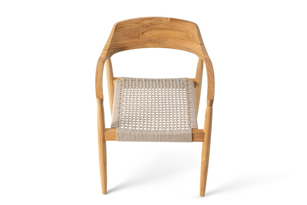 Hunn Colares Fauteuil repas Teck