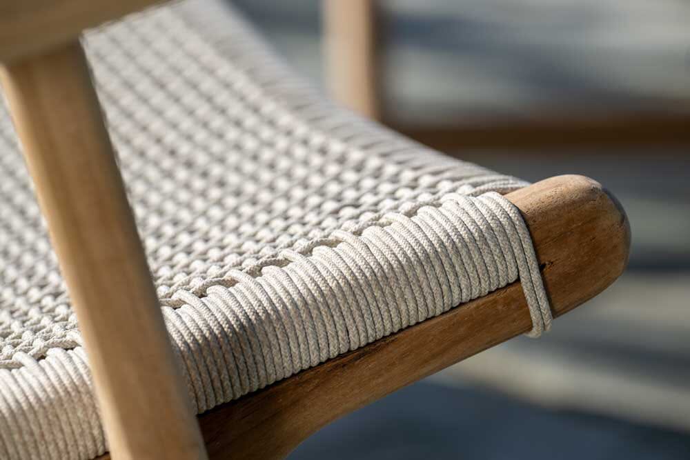 Hunn Colares Fauteuil repas Teck