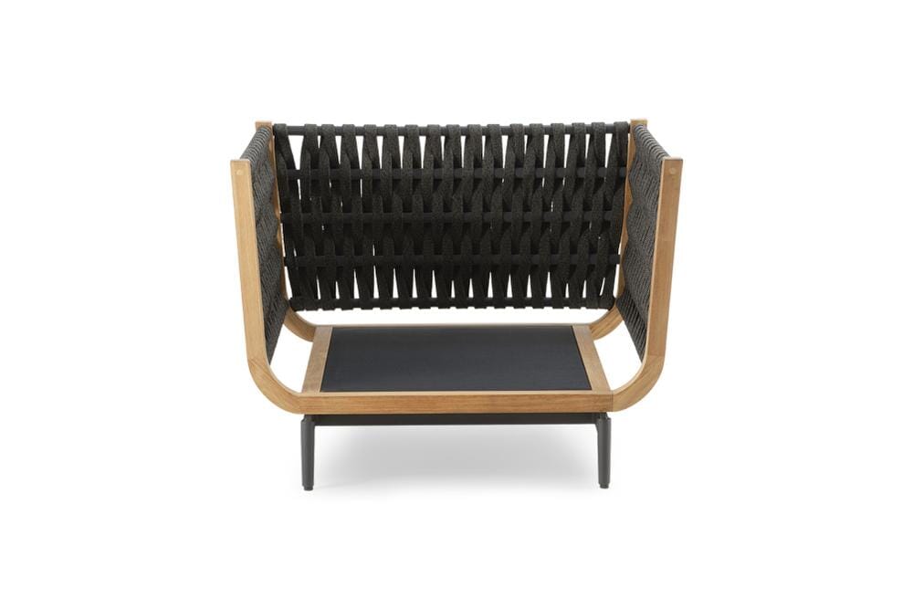 Hunn Göteborg Fauteuil Club Lounge avec coussins