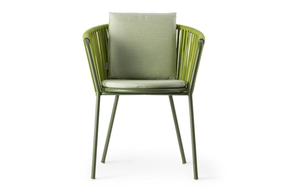 Hunn Granada Fauteuil repas avec Cordes, avec coussins