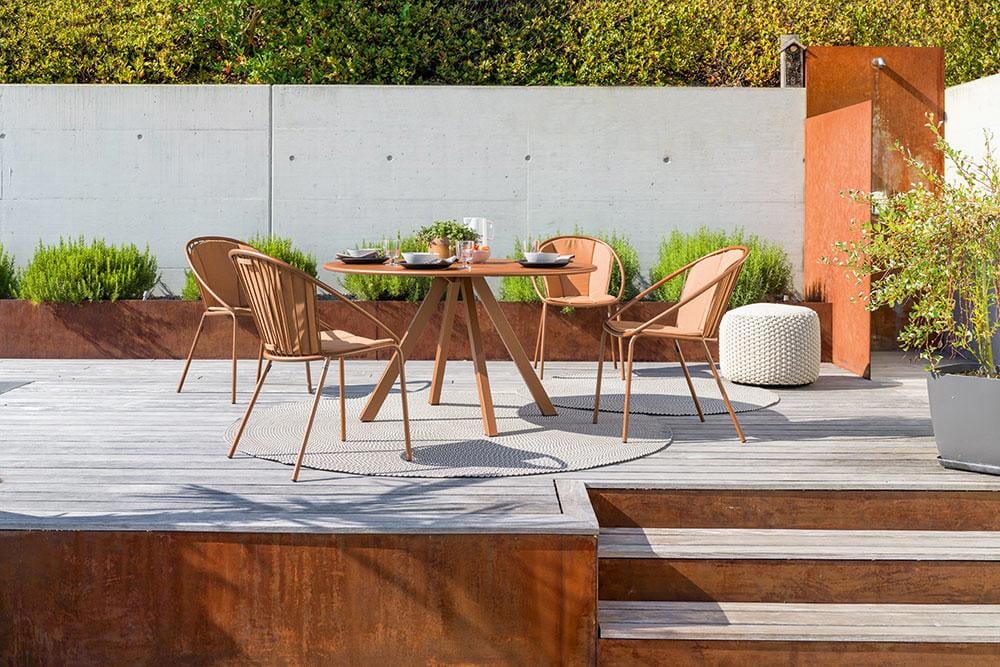 Hunn Granada Table repas ronde Ø130cm h:75cm