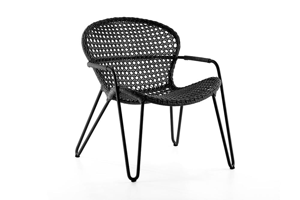 Hunn Kingston Fauteuil Lounge Noir