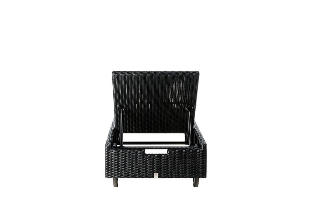Hunn Maxime II Chaise Longue Résine Tressée