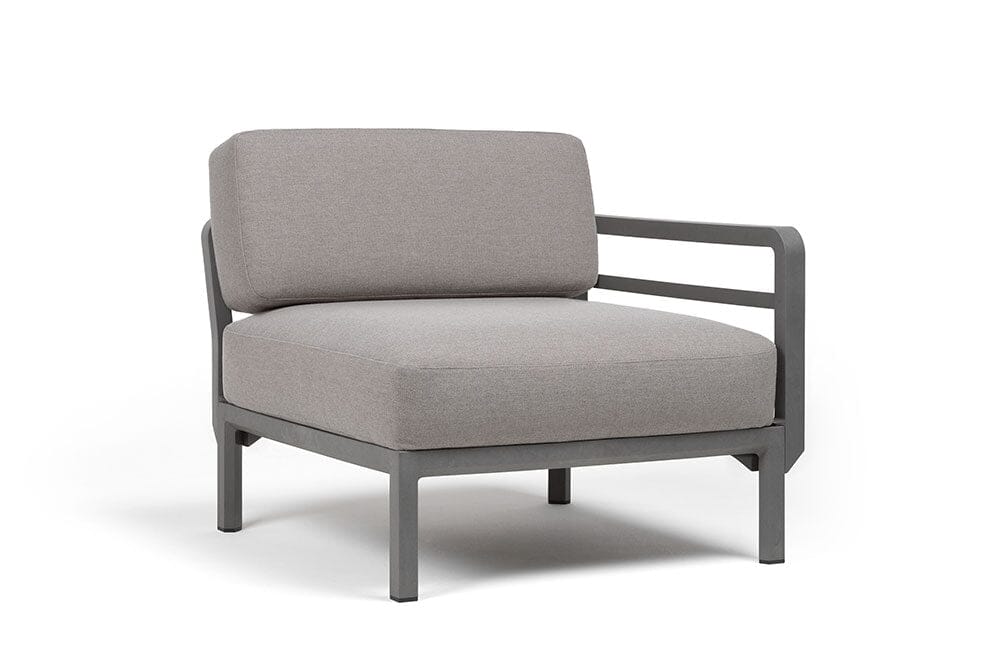 Hunn Maximo Module central avec accoudoir Basalto - Lava