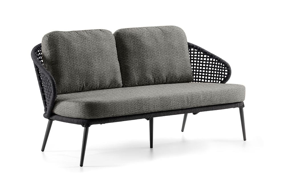 Hunn Ravenna Canapé 2.5 places Anthracite Fontelina Gris Foncé