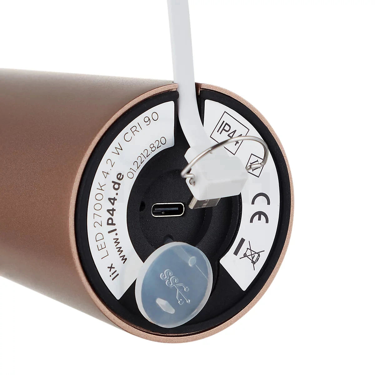 IP44.DE Lix Lampe LED sans fil d'extérieur h: 24.5cm