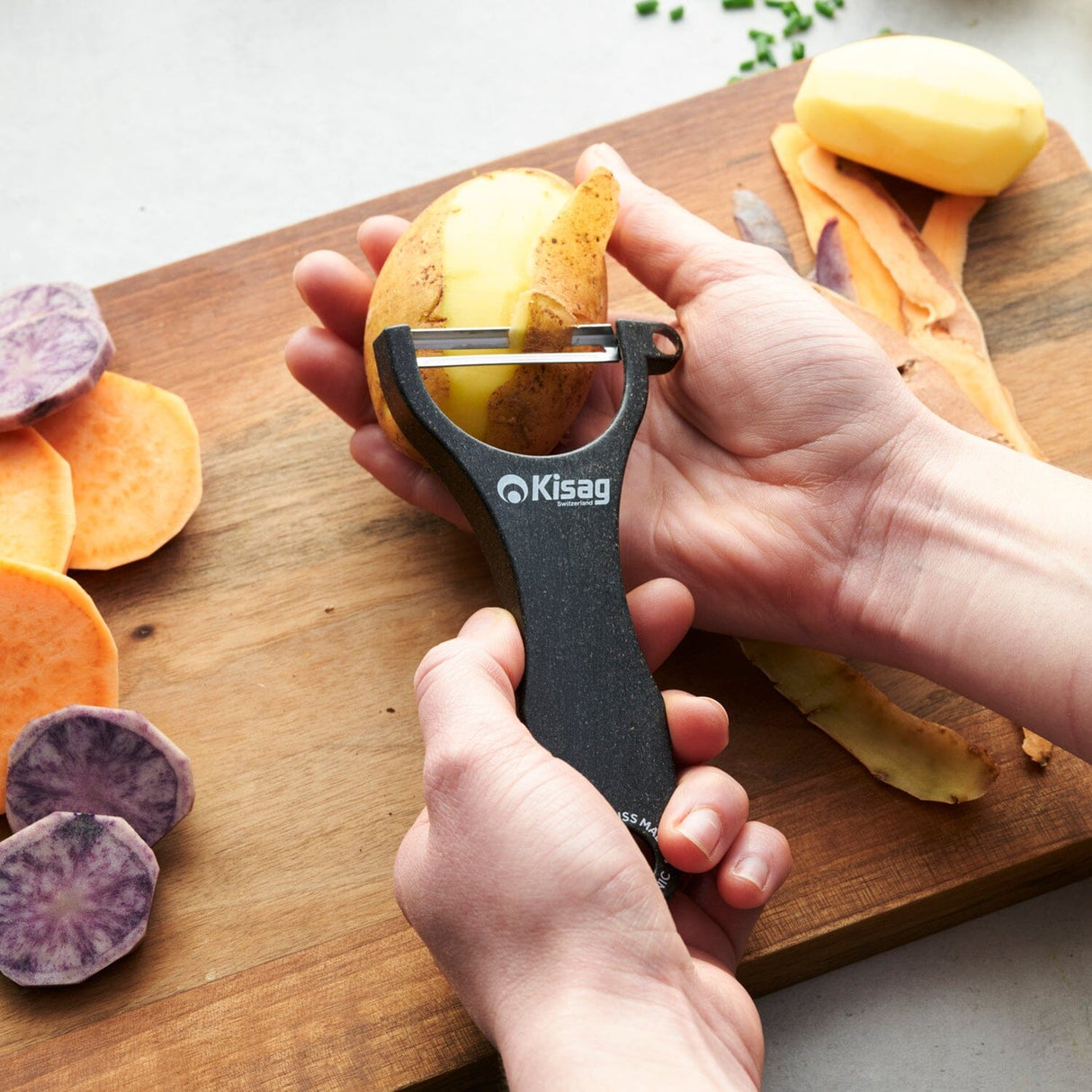 Kisag Eplucheur Artisan Noir