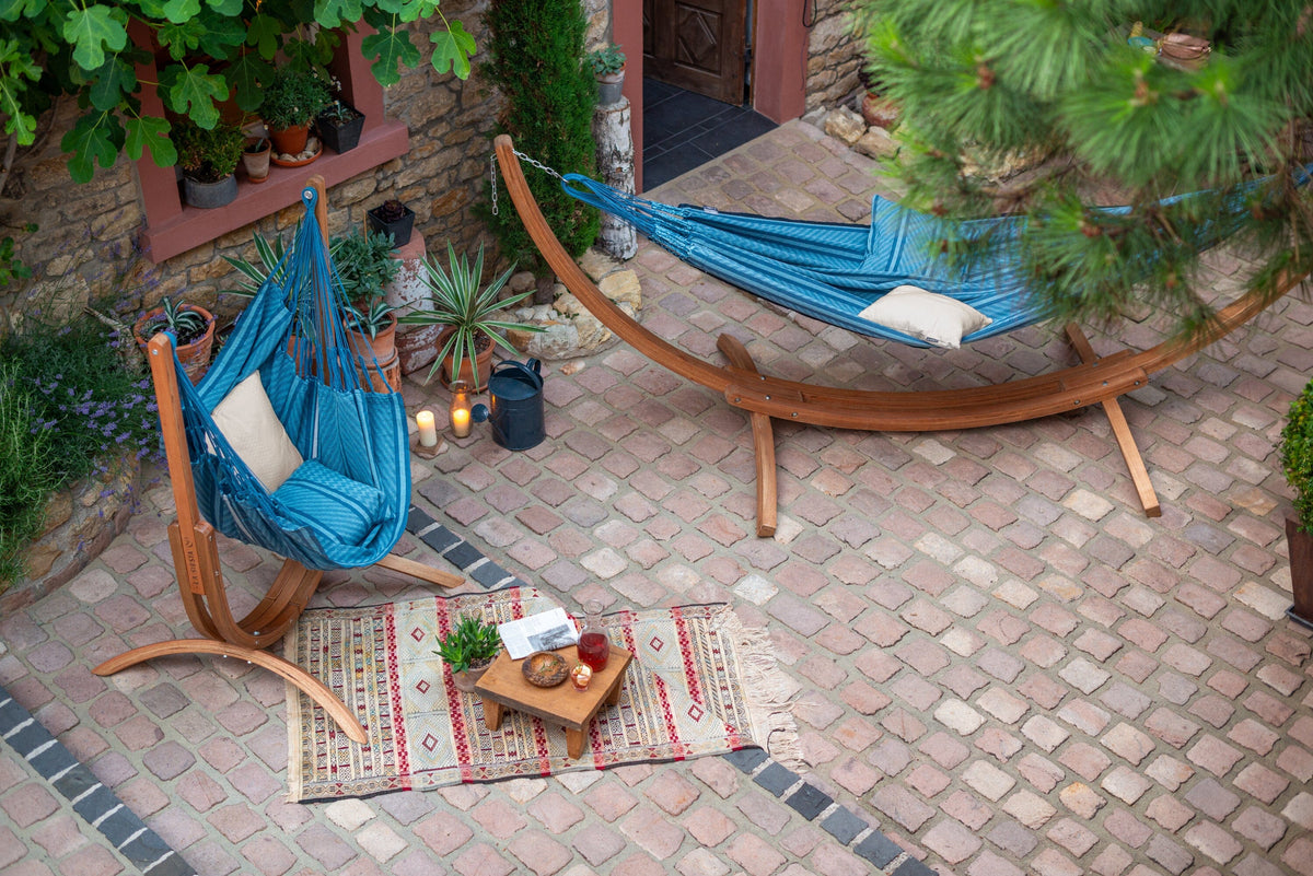 La Siesta Hamac Classique Flora Double 230x160cm / L:350cm Indoor