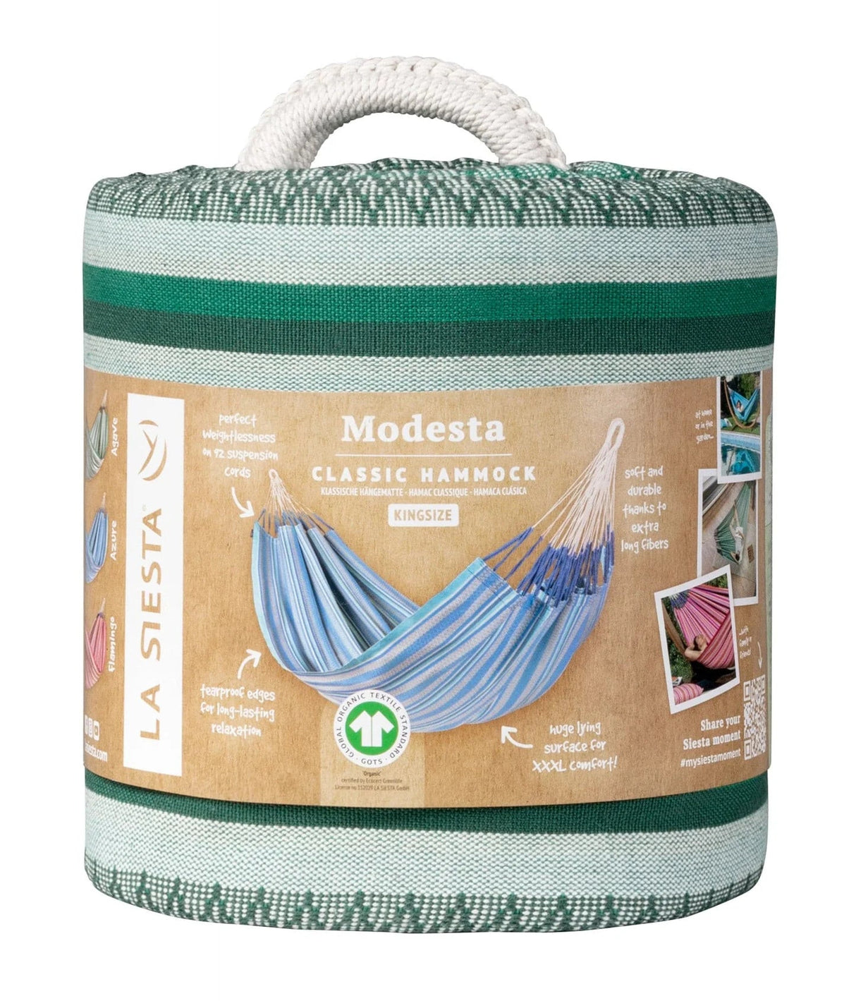 La Siesta Hamac Classique Modesta Kingsize 260cm