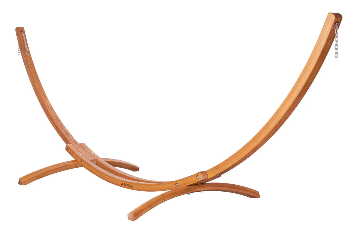 La Siesta Maera Support en bois eucalyptus pour hamacs Kingsize