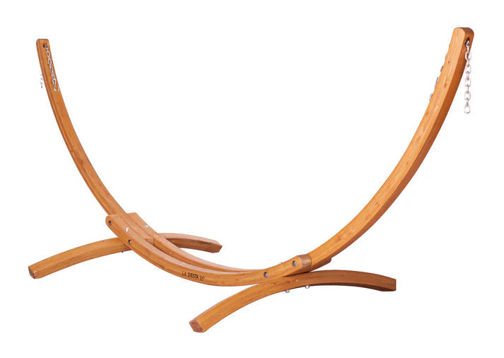La Siesta Maera Support en bois eucalyptus pour hamacs simples