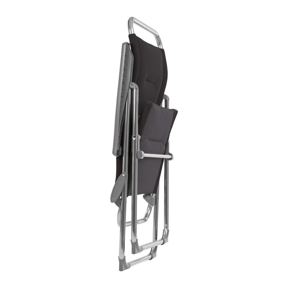 Lafuma Alu Cham Fauteuil pliant multipositions aluminium AirComfort Acier