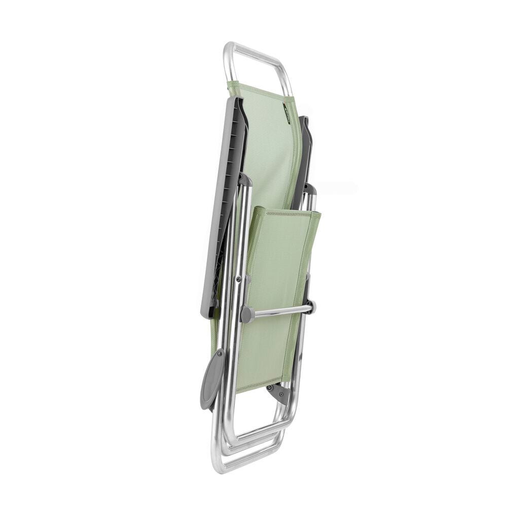 Lafuma Alu Low Fauteuil pliant ultra-léger assise basse Batyline Iso Moss