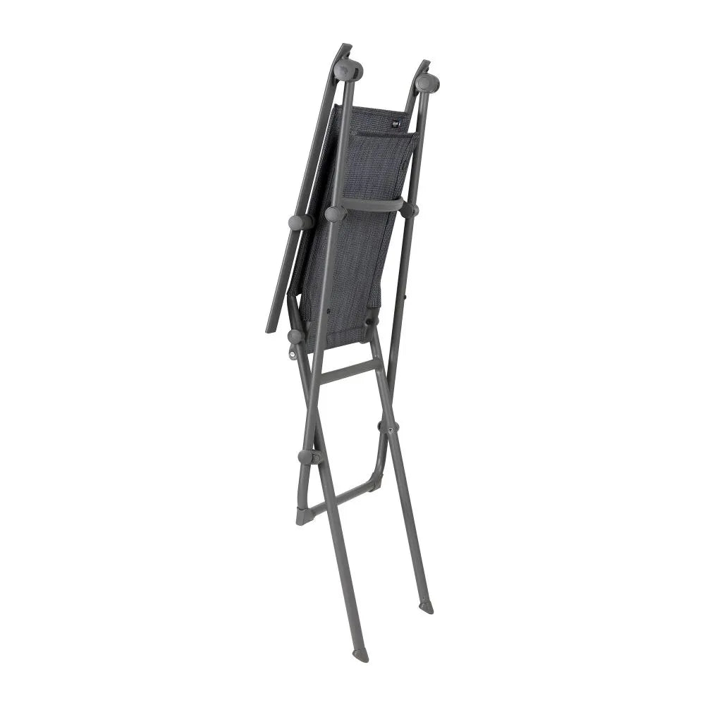 Lafuma Anytime Fauteuil repas pliable Batyline Duo Gris Obsidian
