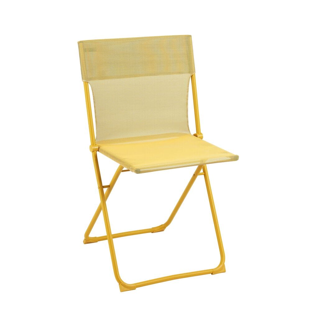 Lafuma Balcony Chaise repas pliante Batyline Iso Miel
