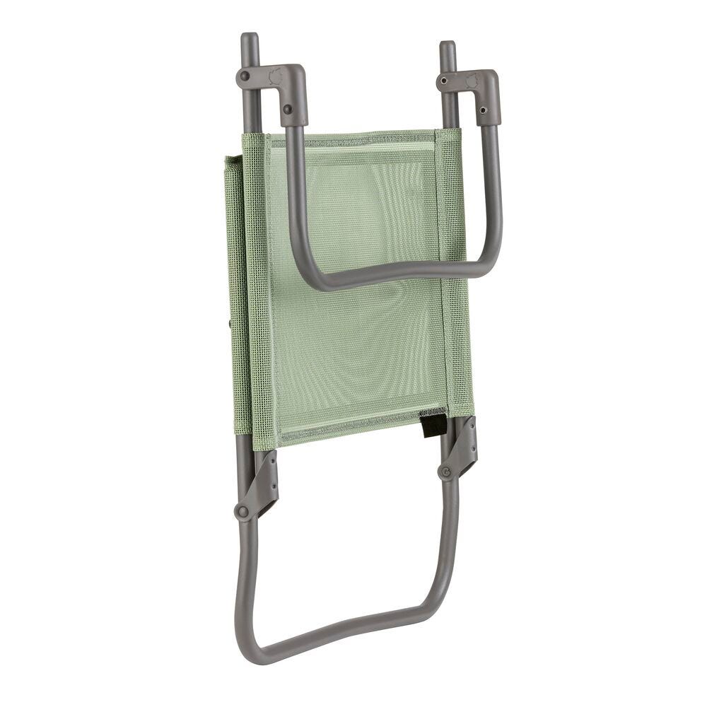 Lafuma CB II Chaise basse pliante Batyline Iso Moss