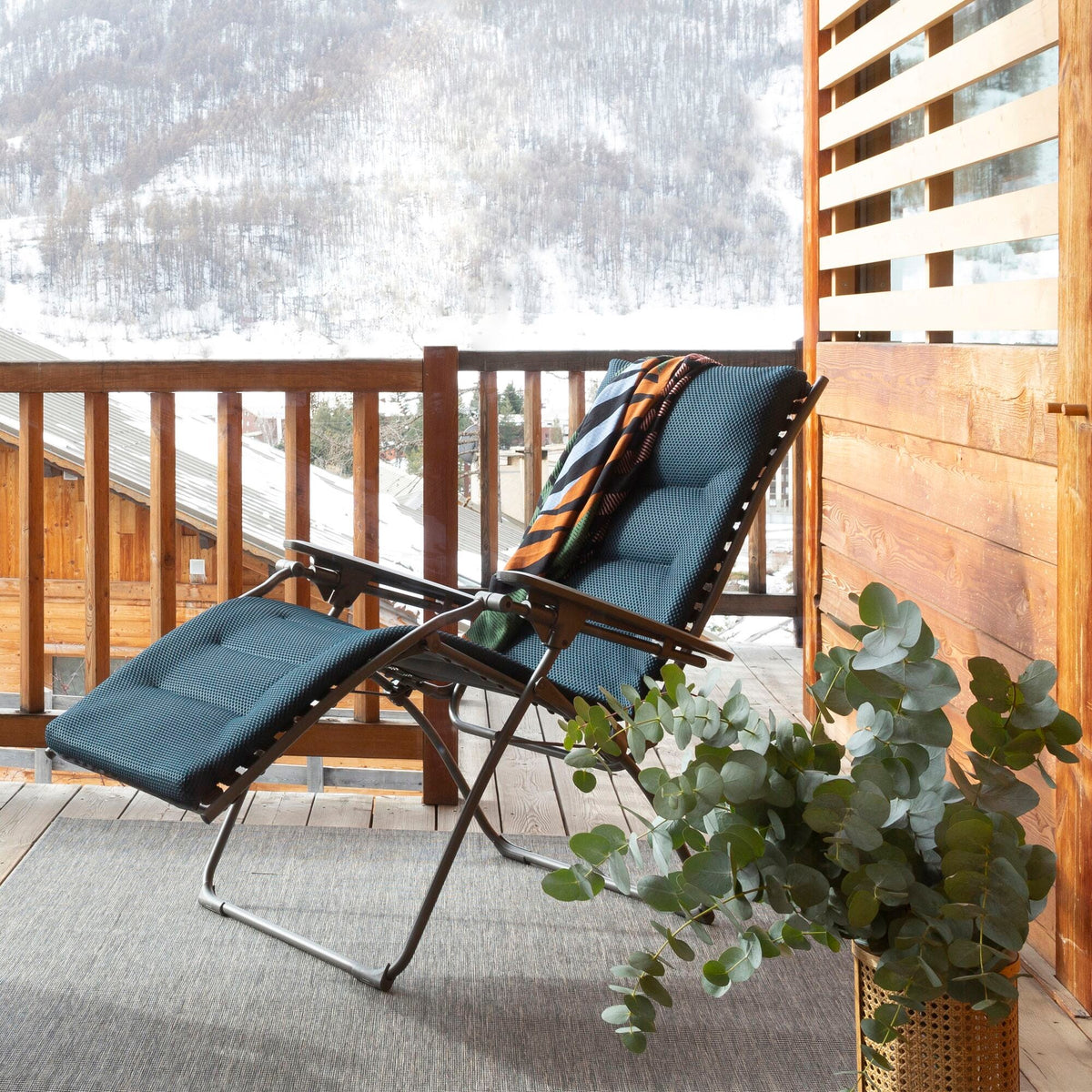 Lafuma Evolution Fauteuil Relax Zéro Gravité matelassé BeComfort ambiance