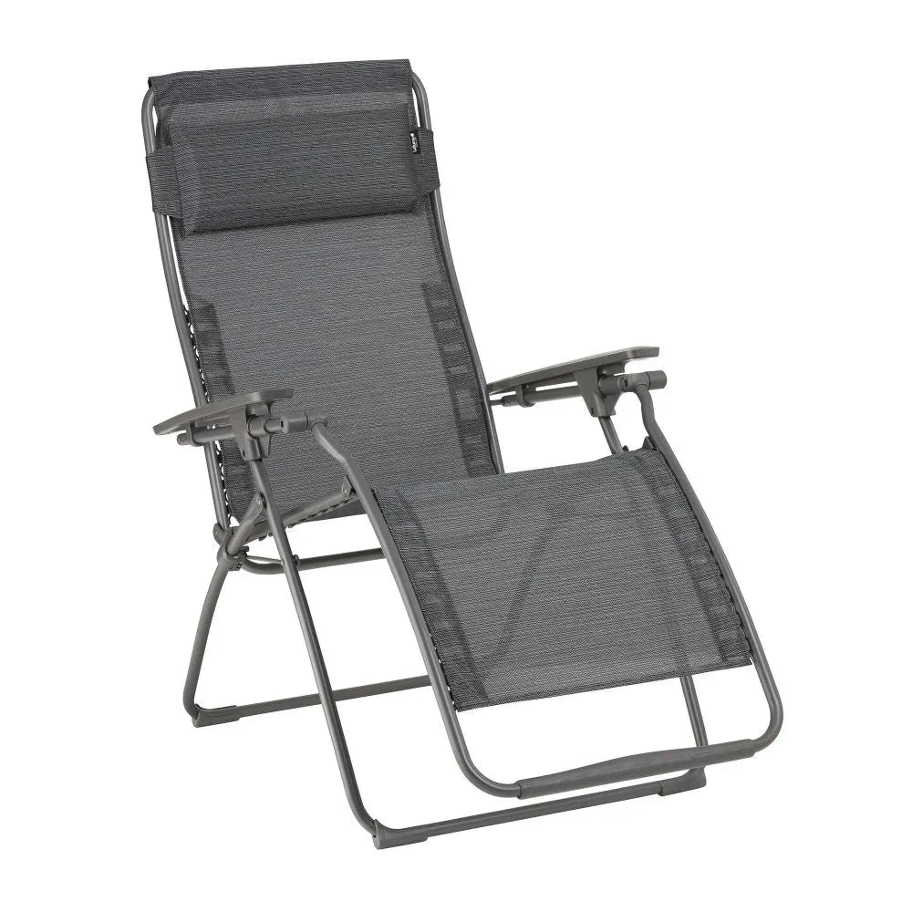 Lafuma Futura Fauteuil Relax Batyline Duo Gris Obsidian