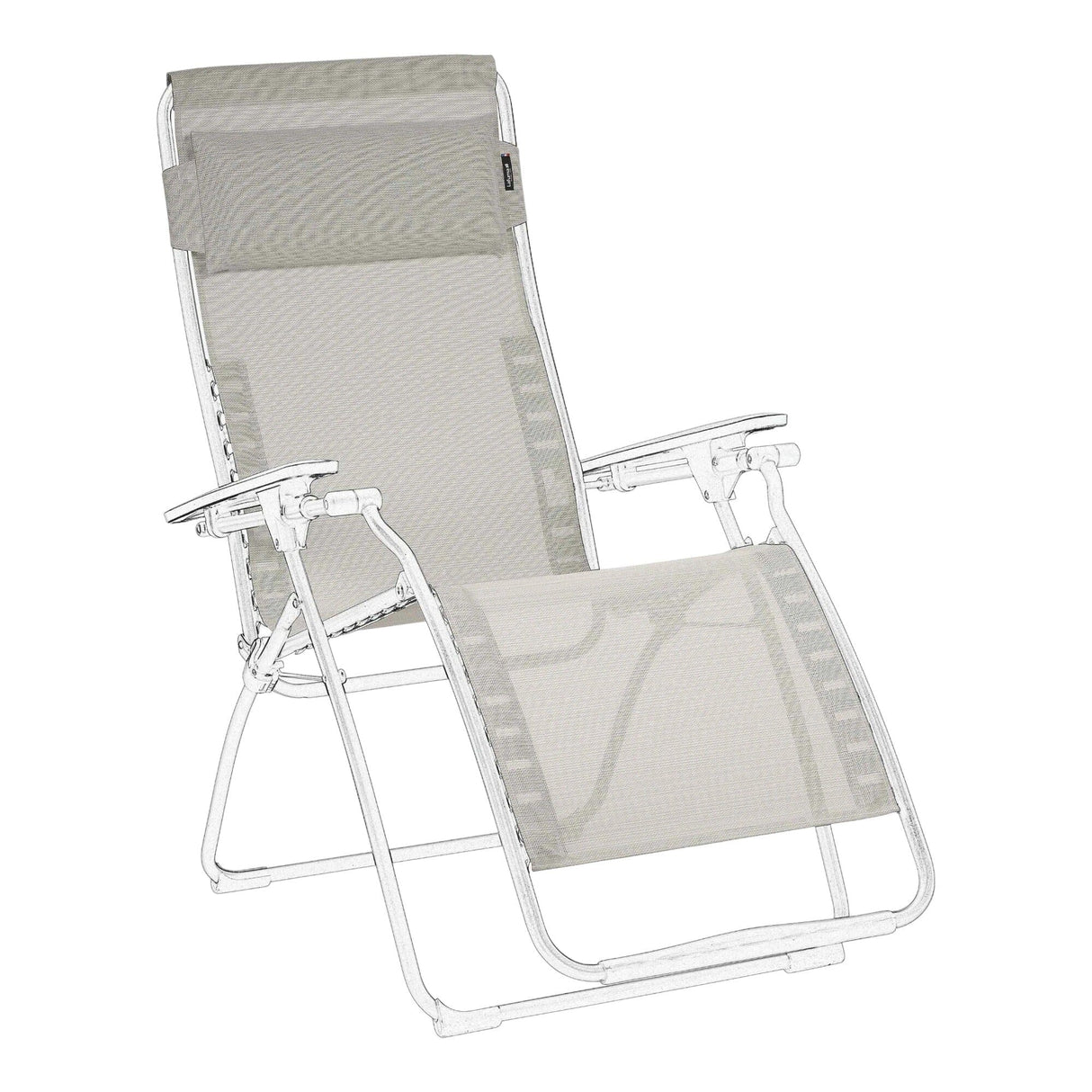 Lafuma Futura Kit Toile de rechange clip pour Relax Rsx - Rsxa - Rsxa Clip - Futura