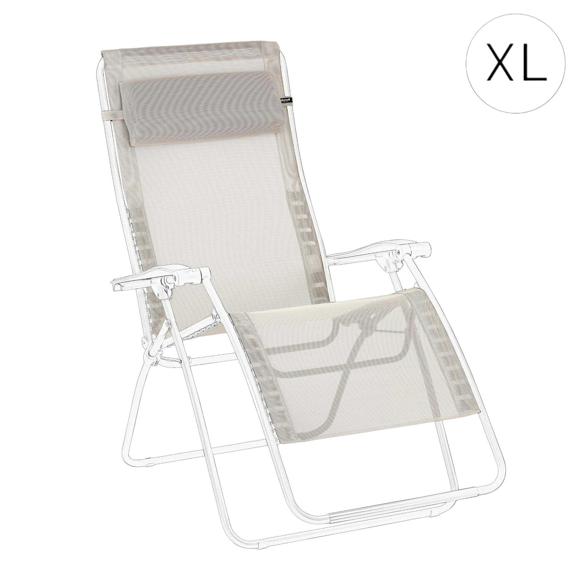 Lafuma Futura Kit Toile de rechange XL Clip pour Relax Rsx XL - Rsxa XL- Rsxa Clip XL - Futura XL