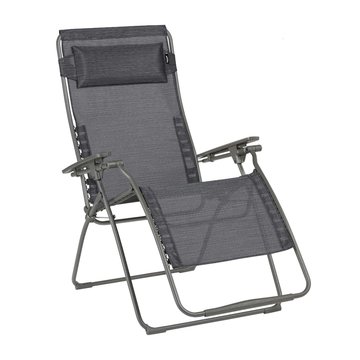Lafuma Futura XL Fauteuil Relax Batyline Duo Gris Obsidian