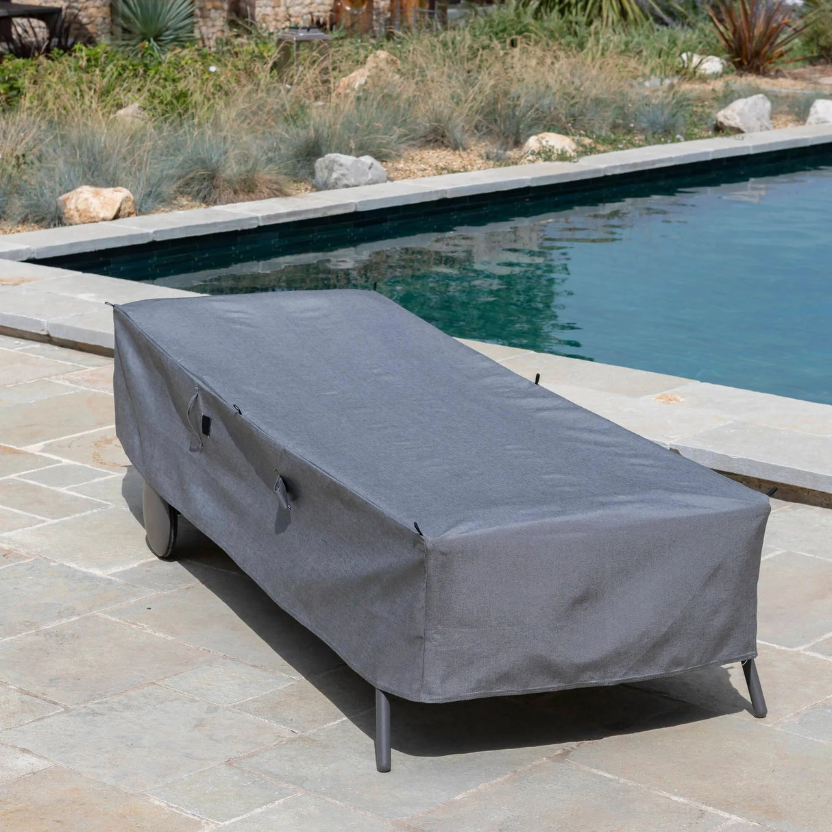 Lafuma Housse de protection pour bain de soleil Miami 2 / Bayanne 200x69cm H: 32 cm