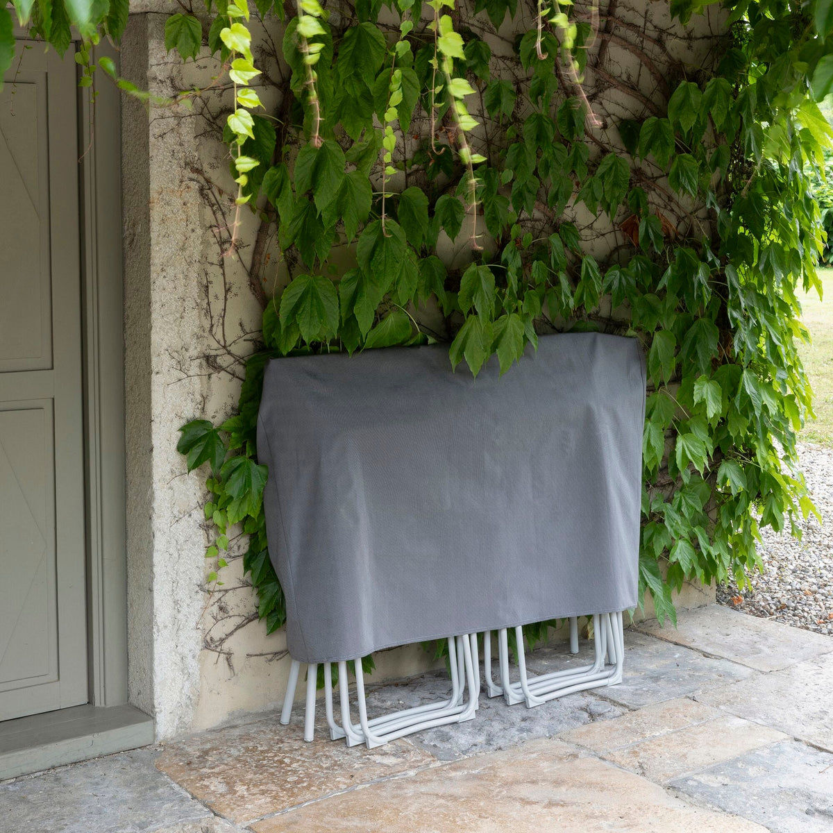 Lafuma Housse de protection pour table Balcony 120 et 140 ambiance