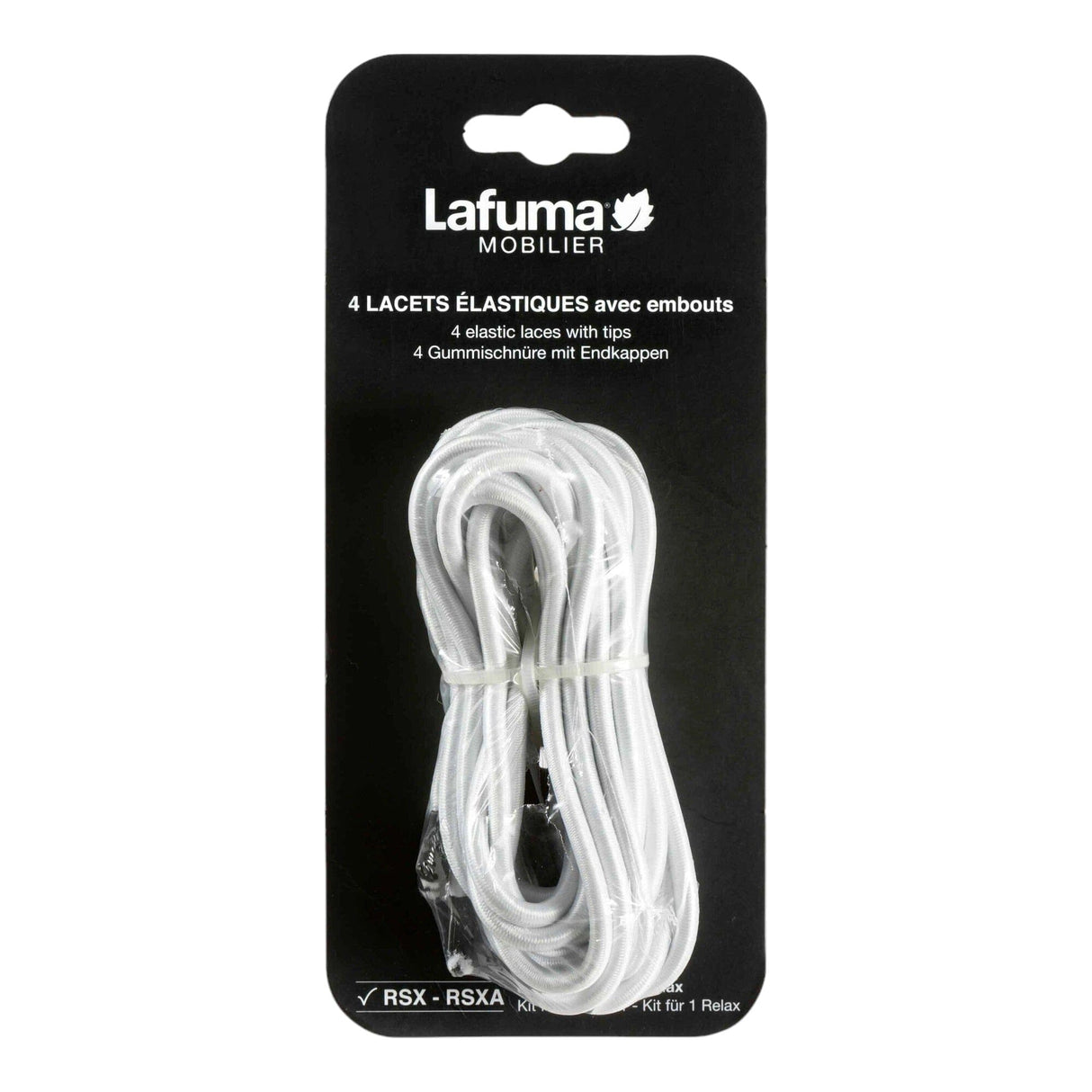 Lafuma Kit Lacets élastiques Blanc avec embouts pour Rsx - Rsxa