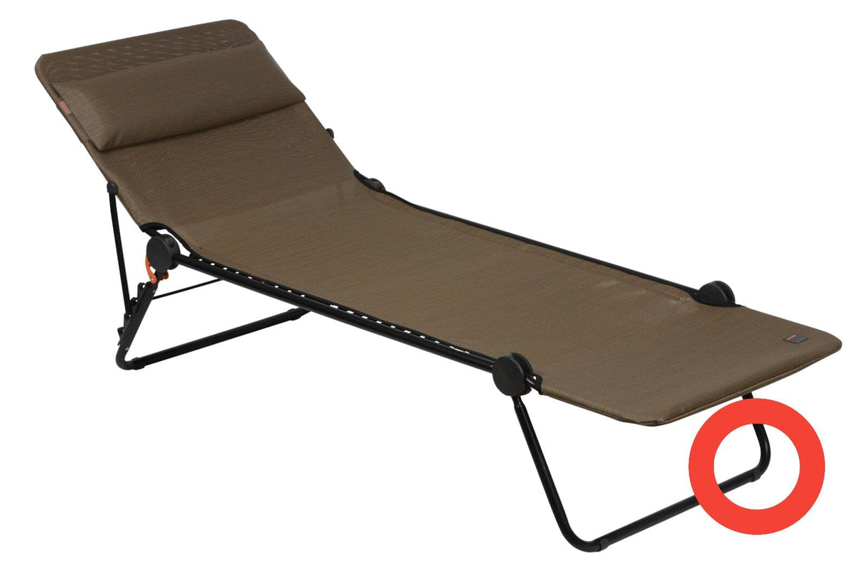 Lafuma Kit Patins ø25mm pour Transabed, Next Miami et Sunside