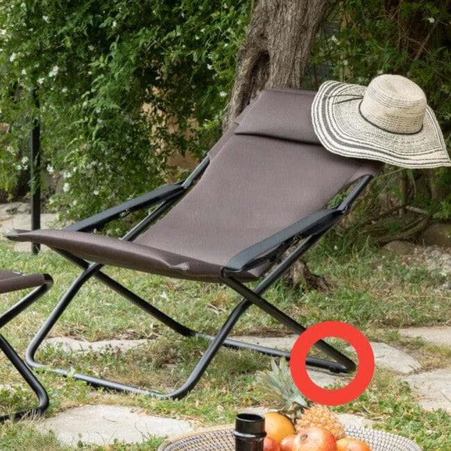 Lafuma Kit Patins ø25mm pour Transabed, Next Miami et Sunside