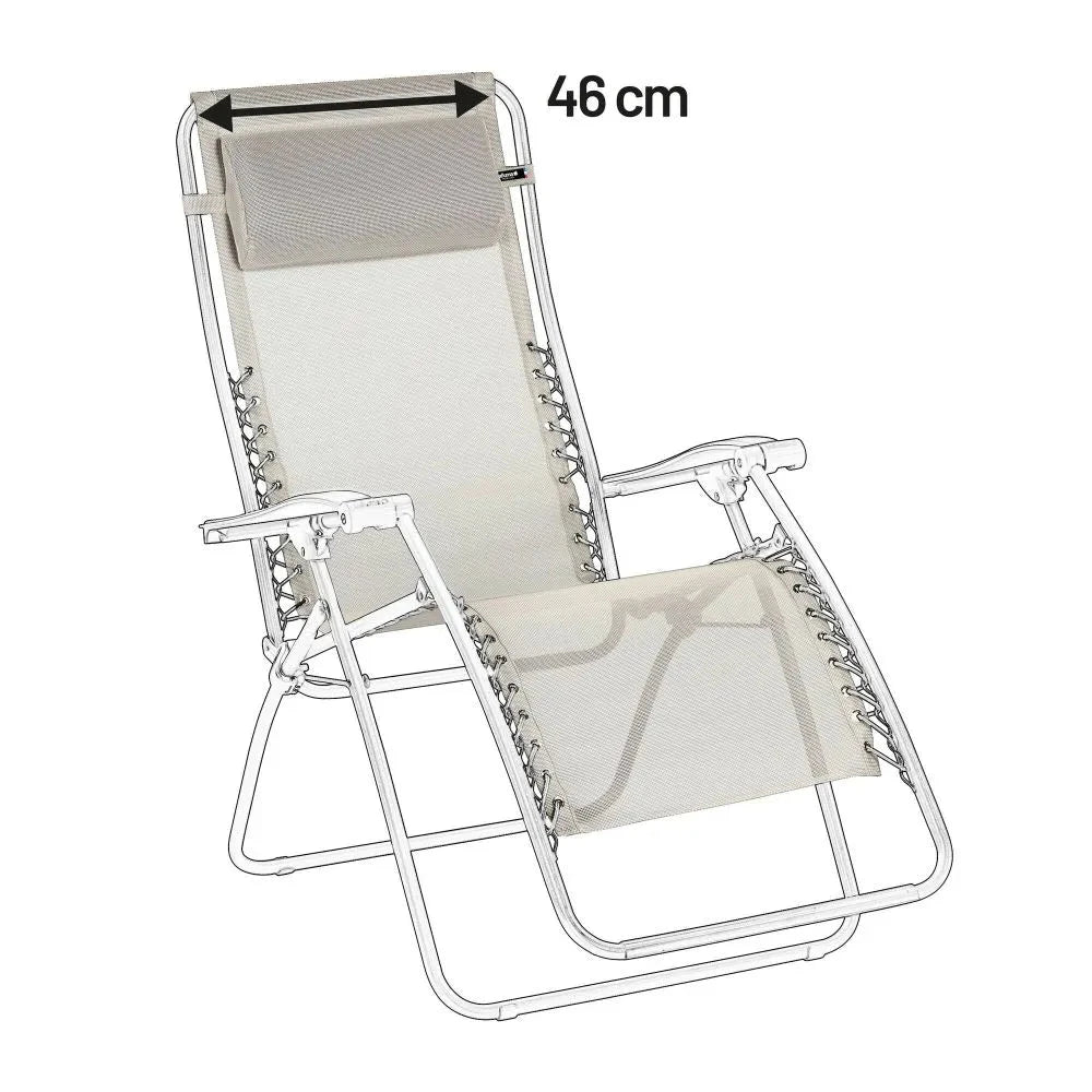 Lafuma Kit Toile de rechange avec lacets pour Fauteuil Relax Rsx - Rsxa - Futura Batyline Iso Beige Seigle II