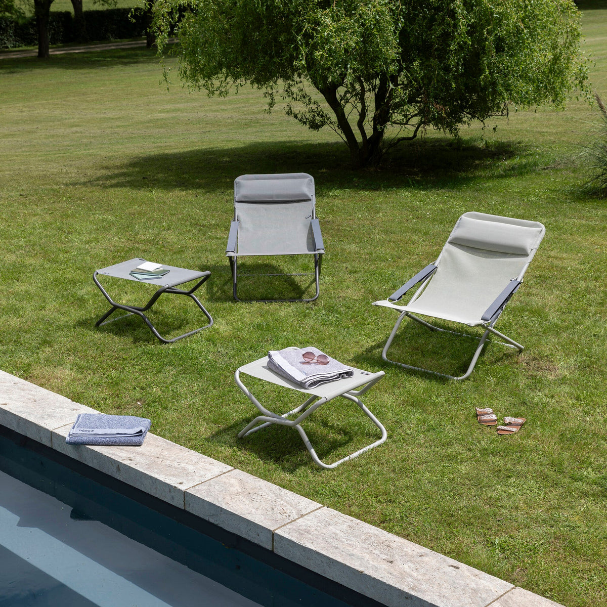 Lafuma Littoral Drap de bain grand format 170x75cm ambiance