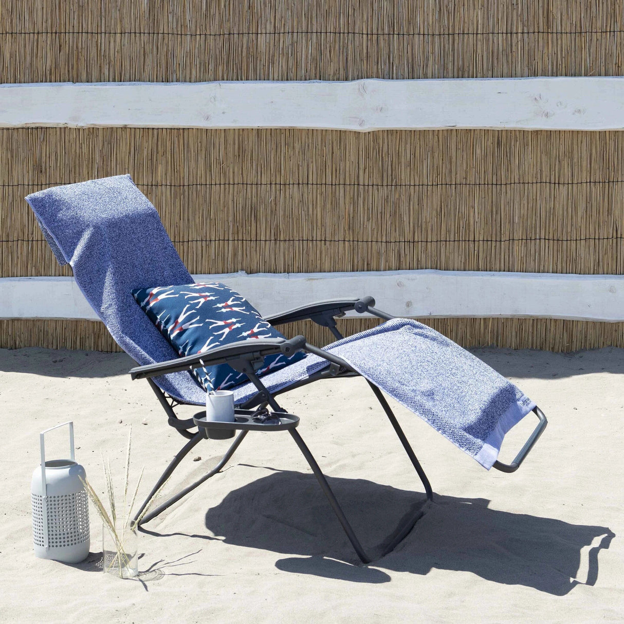 Lafuma Littoral Drap de bain pour Fauteuil Relax XL et Bain de soleil