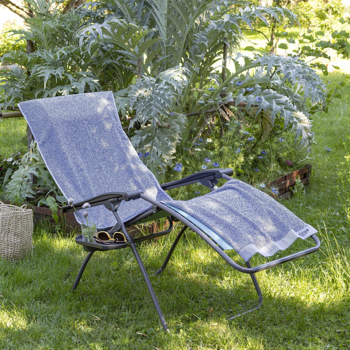 Lafuma Littoral Drap de bain pour Fauteuil Relax XL et Bain de soleil
