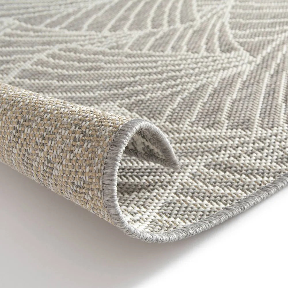 Lafuma Marsanne Tapis d'extérieur 230x160cm Polyester recyclé Gris