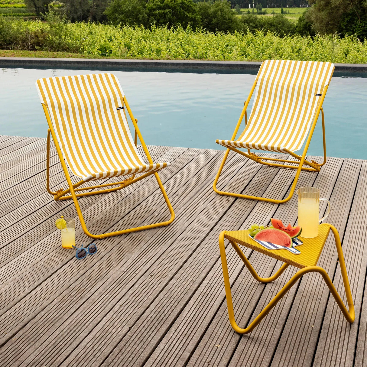 Lafuma Maxi Transat Chilienne Airlon Rayure