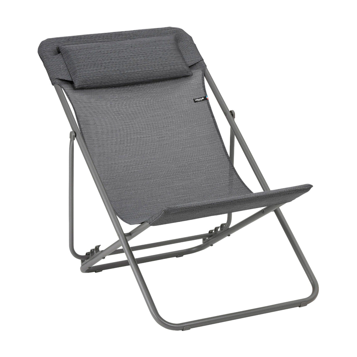 Lafuma Maxi Transat Plus Transat Chilienne Batyline Duo Batyline® Duo Obsidian - Titane