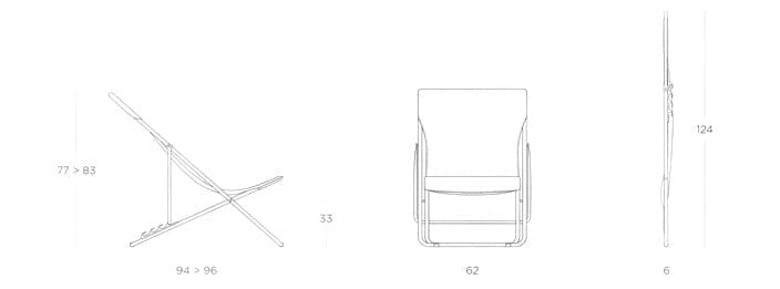 Lafuma Maxi Transat Transat Chilienne Batyline Iso