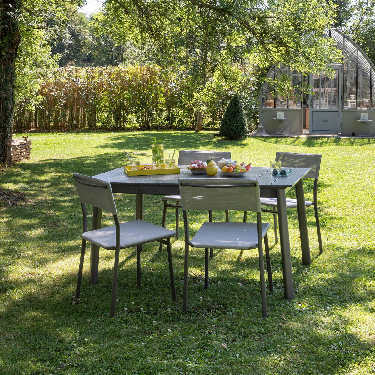 Lafuma Oron Chaise repas Batyline Duo ambiance