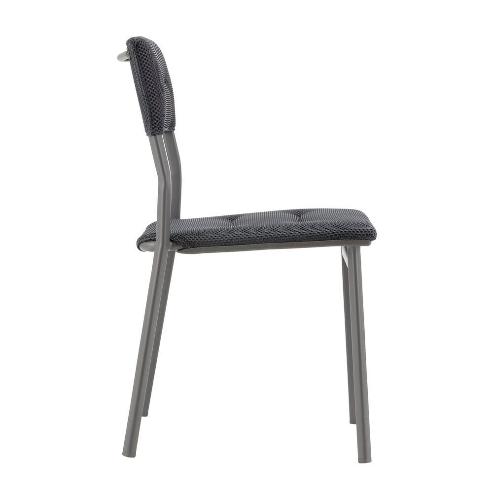 Lafuma Oron Chaise repas matelassée BeComfort Dark Grey