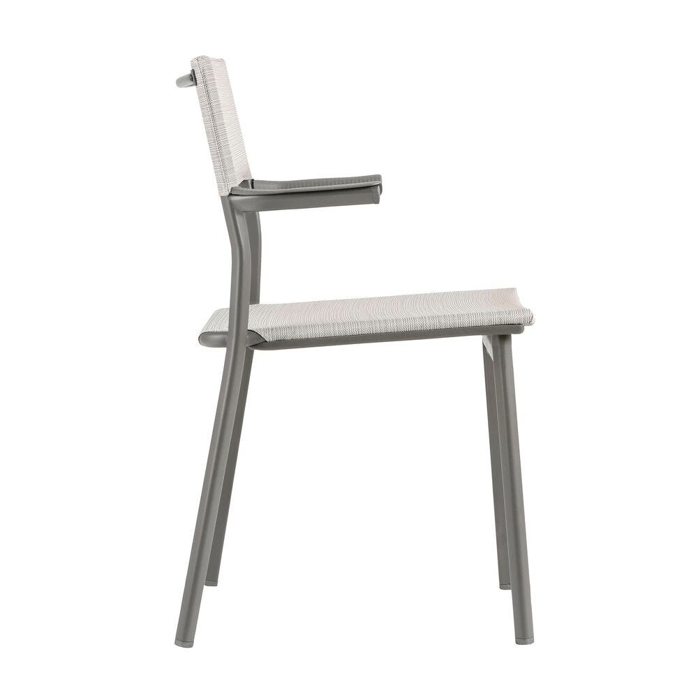 Lafuma Oron Fauteuil repas Batyline Duo Galet