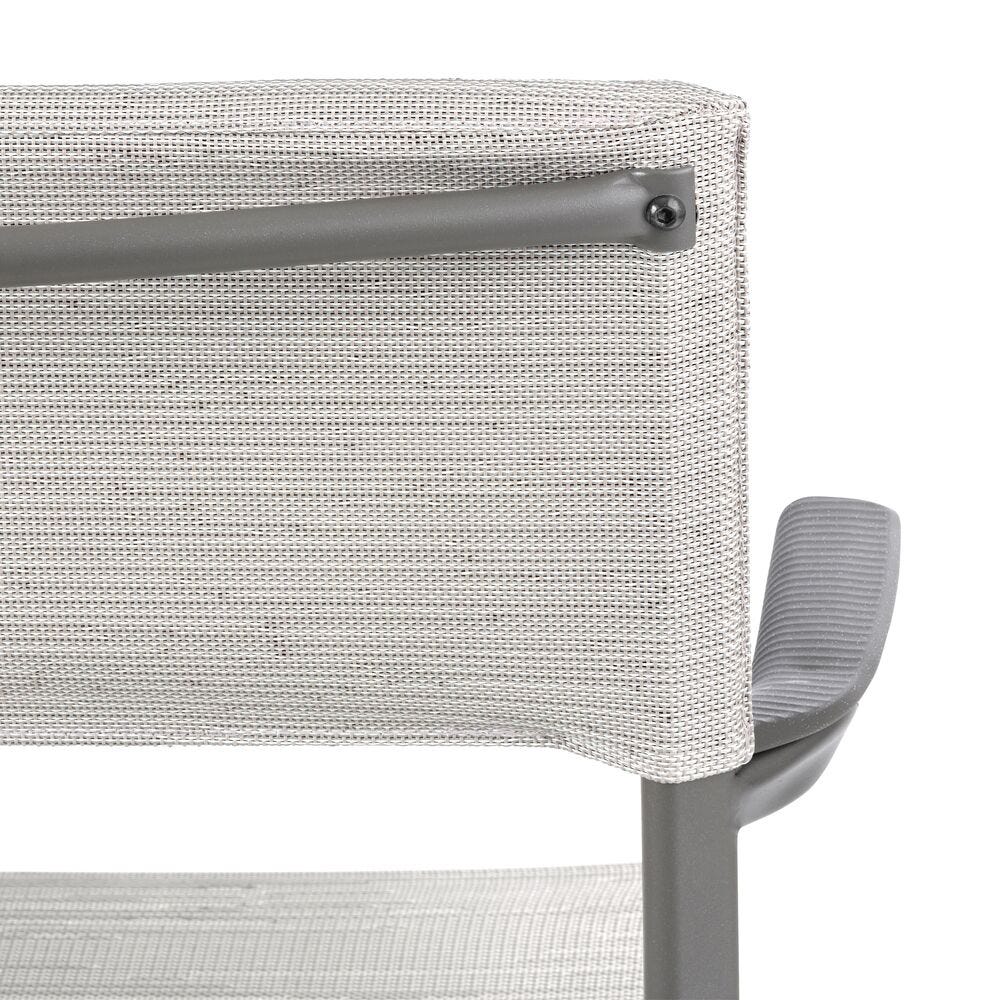 Lafuma Oron Fauteuil repas Batyline Duo Galet