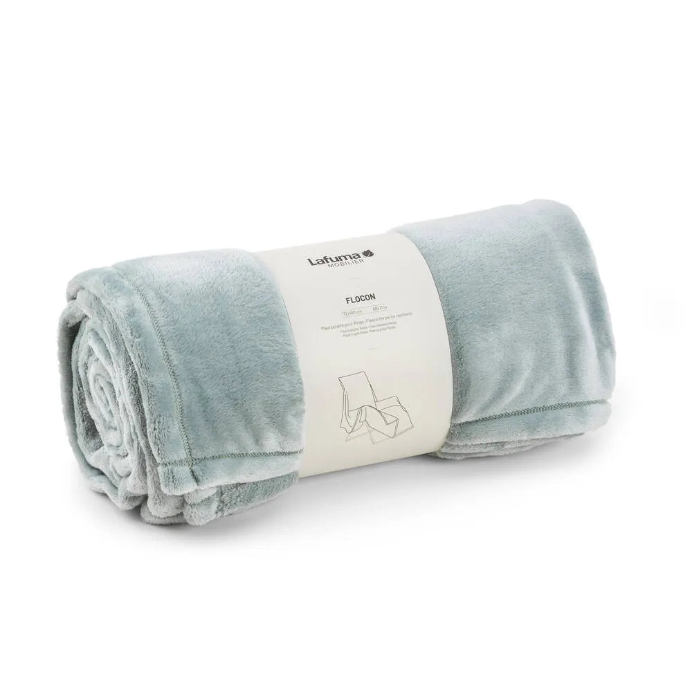 Lafuma Plaid polaire pour Fauteuil Relax Vert Boreale