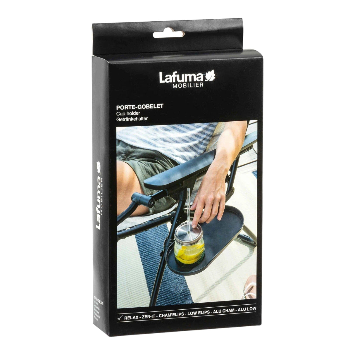 Lafuma Porte gobelet Tablette pour R Clip - Futura - Evolution - Rsx